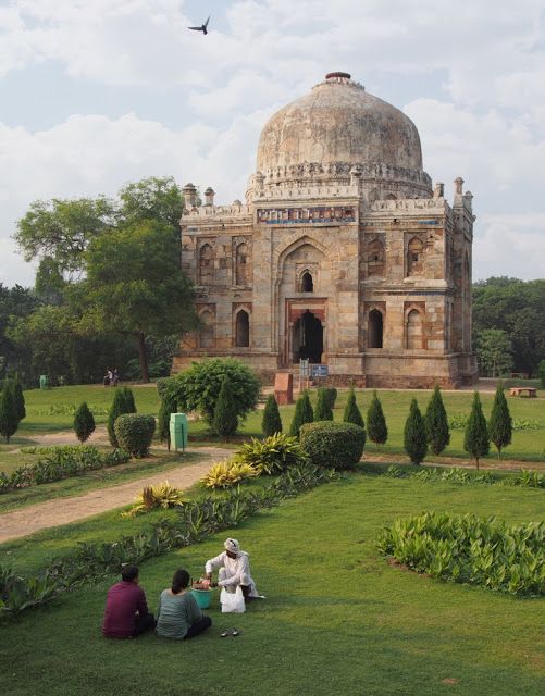 India_ Lodhi Garden in Delhi- tombs and blooms_